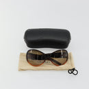 CHANEL Sunglasses plastic Brown CC Auth bs34750-11