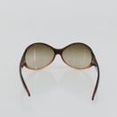 CHANEL Sunglasses plastic Brown CC Auth bs34750-3