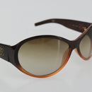 CHANEL Sunglasses plastic Brown CC Auth bs34750-6