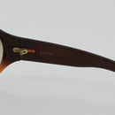CHANEL Sunglasses plastic Brown CC Auth bs34750-9