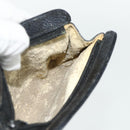 CHANEL Coin Purse Caviar Skin Black Gold CC Auth bs34754-11