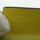 GUCCI Pen Case Leather Light Blue Gold 662130 Auth bs34755M-18