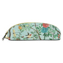 GUCCI Pen Case Leather Light Blue Gold 662130 Auth bs34755M-2