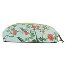 GUCCI Pen Case Leather Light Blue Gold 662130 Auth bs34755M-3