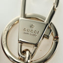 GUCCI GG Geprägtes Leder Schmetterling Taschenanhänger Braun Gold Authentisch bs34756M-11