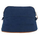 HERMES Bolide Pouch 15 cotton Blue Auth bs34759A-2