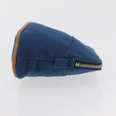 HERMES Bolide Pouch 15 cotton Blue Auth bs34759A-3