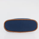 HERMES Bolide Pouch 15 cotton Blue Auth bs34759A-6