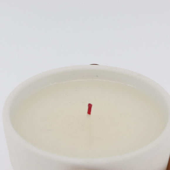 LOUIS VUITTON L'AIR DU JARDIN Aroma Candle Pottery White LV Auth bs34762A