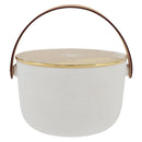 LOUIS VUITTON L'AIR DU JARDIN Aroma Candle Pottery White LV Auth bs34762A-13