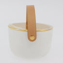 LOUIS VUITTON L'AIR DU JARDIN Aroma Candle Pottery White LV Auth bs34762A-3