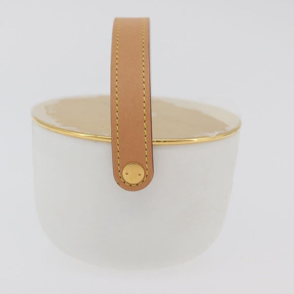 LOUIS VUITTON L'AIR DU JARDIN Aroma Candle Pottery White LV Auth bs34762A