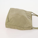 PRADA Hand Bag Nylon 4 Set White Khaki Light Blue Auth bs34766-16