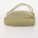 PRADA Hand Bag Nylon 4 Set White Khaki Light Blue Auth bs34766-18