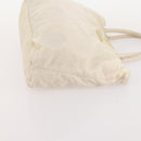 PRADA Hand Bag Nylon 4 Set White Khaki Light Blue Auth bs34766-22