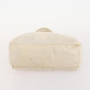 PRADA Hand Bag Nylon 4 Set White Khaki Light Blue Auth bs34766-24