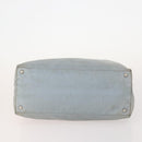 PRADA Hand Bag Nylon 4 Set White Khaki Light Blue Auth bs34766-6