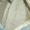 PRADA Hand Bag Nylon 4 Set White Khaki Light Blue Auth bs34766-7