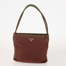PRADA Hand Bag Nylon 4 Set White Khaki Light Blue Auth bs34766-8