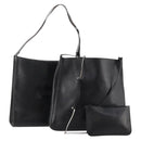 GUCCI Schoudertas Leer 2-delige set Zwart Auth bs34768-1