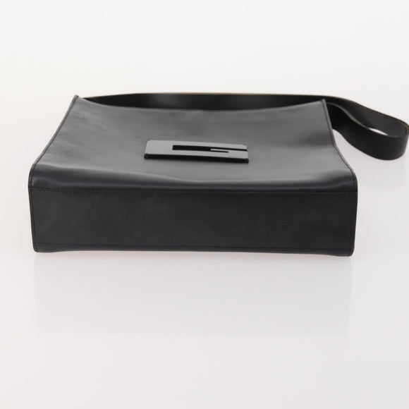 GUCCI Schoudertas Leer 2-delige set Zwart Auth bs34768