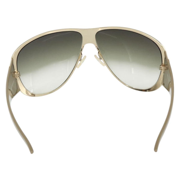 Christian Dior Sunglasses plastic 2 Set Gold Auth bs34769