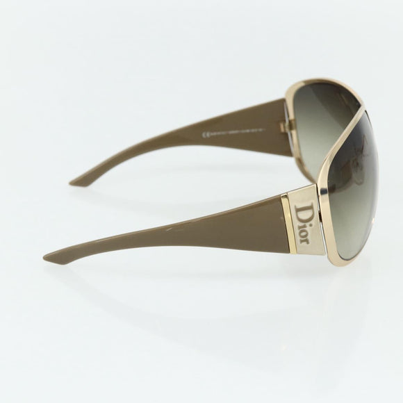 Christian Dior Sunglasses plastic 2 Set Gold Auth bs34769