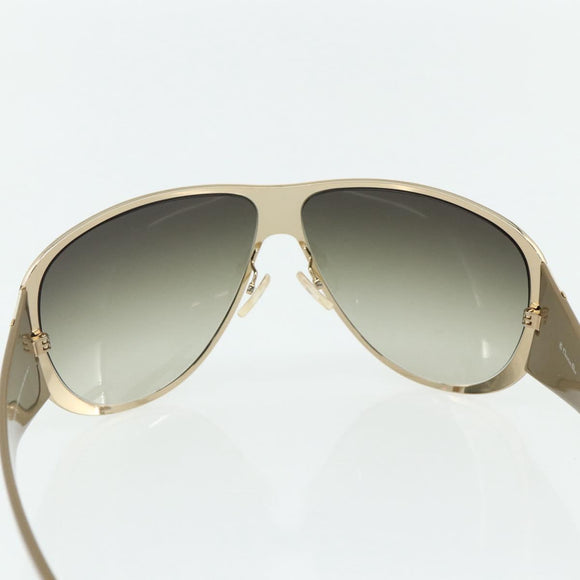 Christian Dior Sunglasses plastic 2 Set Gold Auth bs34769