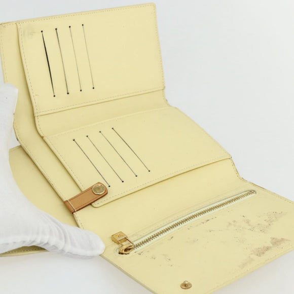 LOUIS VUITTON Monogram Vernis Shoulder Bag 2 Set Beige Purple LV Auth bs34772