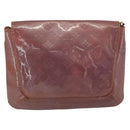 LOUIS VUITTON Monogram Vernis Shoulder Bag 2 Set Beige Purple LV Auth bs34772-3