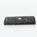 LOUIS VUITTON Multicolor Portefeuille Sarah 2 Set White Black Auth bs34773-5