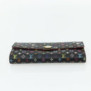 LOUIS VUITTON Multicolor Portefeuille Sarah 2 Set White Black Auth bs34773-6