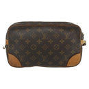 LOUIS VUITTON Monogram Clutch Bag 2 Set LV Auth bs34774-3