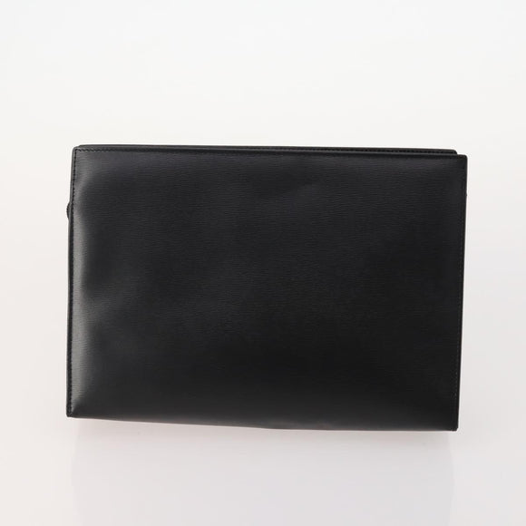 GIVENCHY Shoulder Bag Leather 2 Set Black Auth bs34777