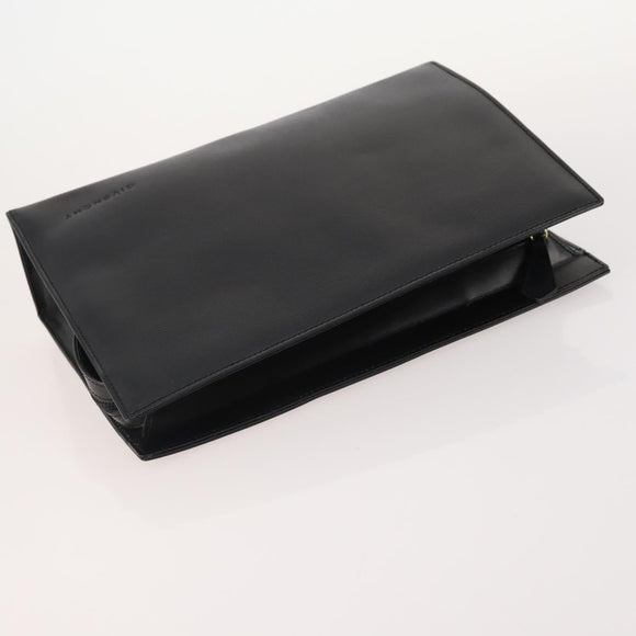 GIVENCHY Shoulder Bag Leather 2 Set Black Auth bs34777