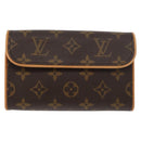 LOUIS VUITTON Monogram Pochette Florentine Waist bag M51855 LV Auth bs34780-13