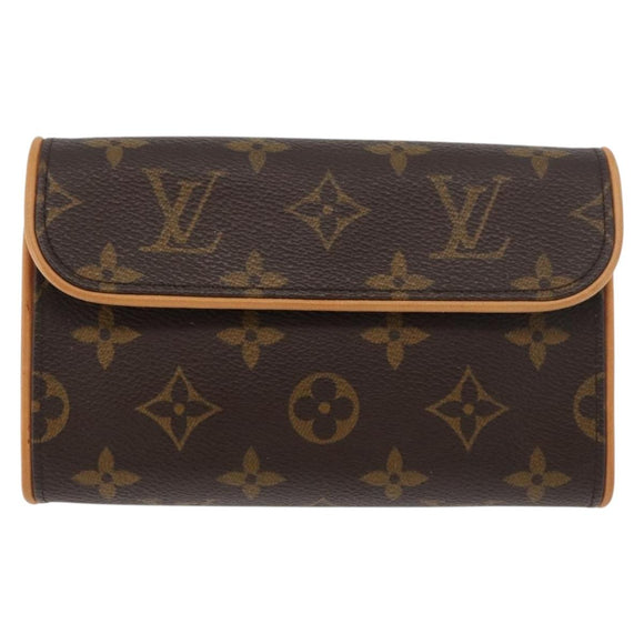 LOUIS VUITTON Monogram Pochette Florentine Waist bag M51855 LV Auth bs34780