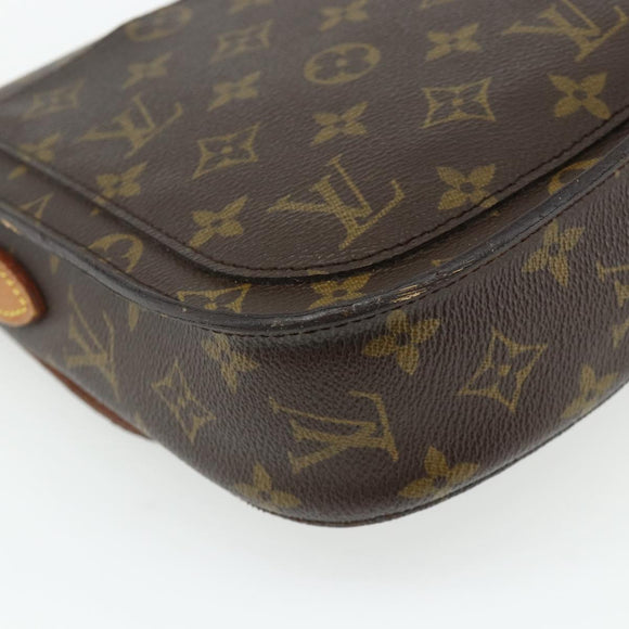 LOUIS VUITTON Monogram Saint Cloud GM Shoulder Bag M51242 LV Auth bs34782