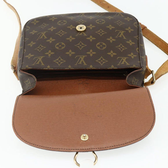 LOUIS VUITTON Monogram Saint Cloud GM Shoulder Bag M51242 LV Auth bs34782