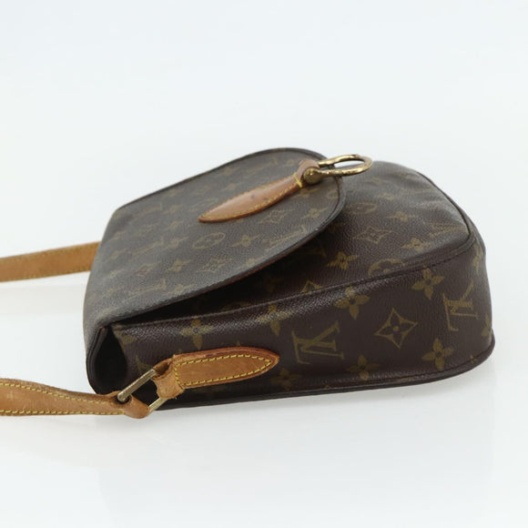 LOUIS VUITTON Monogram Saint Cloud GM Shoulder Bag M51242 LV Auth bs34782
