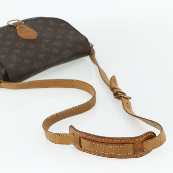 LOUIS VUITTON Monogram Saint Cloud GM Shoulder Bag M51242 LV Auth bs34782