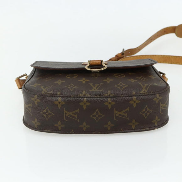 LOUIS VUITTON Monogram Saint Cloud GM Shoulder Bag M51242 LV Auth bs34782