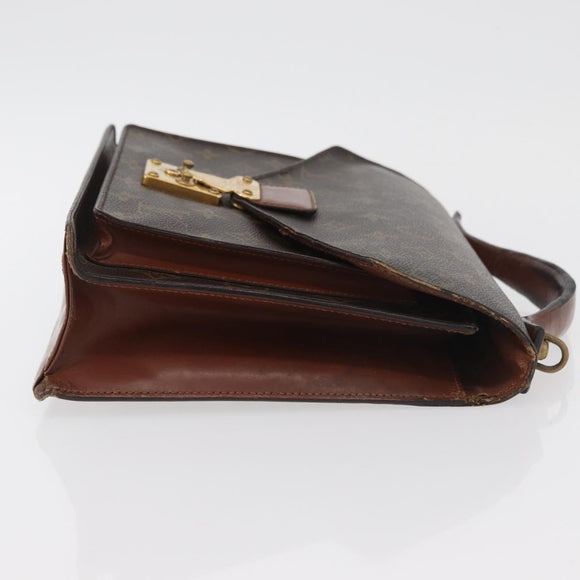 LOUIS VUITTON Monogram Monceau 28 Hand Bag M51185 LV Auth bs34783