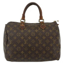 LOUIS VUITTON Monogram Speedy 30 Hand Bag M41526 LV Auth bs34784-13