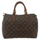LOUIS VUITTON Monogram Speedy 30 Hand Bag M41526 LV Auth bs34784-2