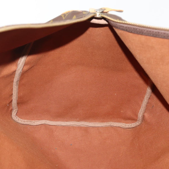 LOUIS VUITTON Monogram Keepall 55 Boston Bag M41424 LV Auth bs34787
