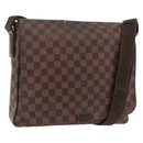 LOUIS VUITTON Damier Ebene District MM Shoulder Bag N41212 LV Auth bs34791-1