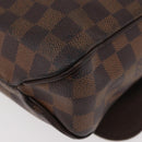 LOUIS VUITTON Damier Ebene District MM Shoulder Bag N41212 LV Auth bs34791-18
