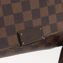 LOUIS VUITTON Damier Ebene District MM Shoulder Bag N41212 LV Auth bs34791-19
