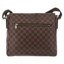 LOUIS VUITTON Damier Ebene District MM Shoulder Bag N41212 LV Auth bs34791-2